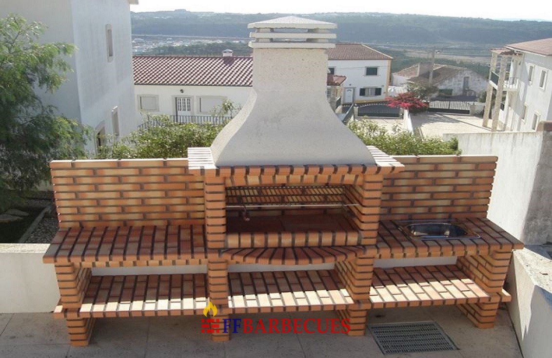 BARBECUES EN BRIQUES RÉFRACTAIRE F F 710-F