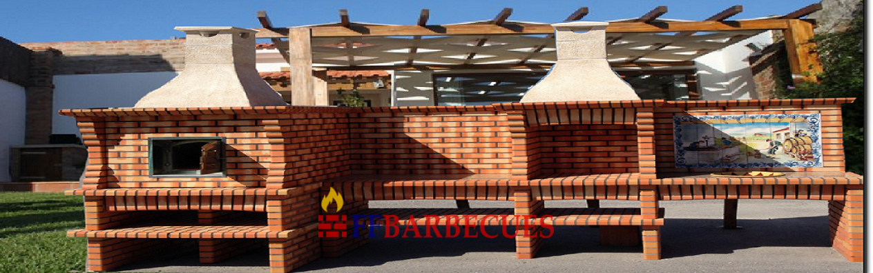 BARBECUES ET FOUR PIZZA EN BRIQUES ET BÉTON F F 126-F