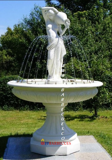 FONTAINE EXTÉRIEUR EN PIERRE RECONSTITUÉE PARIS AUX JETS D'EAU-F